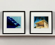 Load image into Gallery viewer, Part of Richard Heeps' 'Dream in Colour' Series, here he perfectly captures Palm Springs mid-century modern architecture, amongst iconic Californian palm trees.