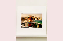 Load image into Gallery viewer, 'Sun Kissed Wendy', from Richard Heeps' 'Man's Ruin' Series. This artwork is part of a sequence capturing Wendy at the Rockabilly Weekender, Viva Las Vegas. This cinematic portrait of Wendy captures her kissed by the sunset.