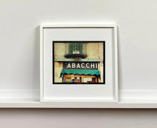 Load image into Gallery viewer, The traditional Italian Tobacconist, featuring the typography of a vintage sign. From Richard Heeps’ series 'A Short History of Milan’.