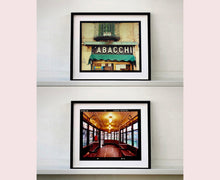 Load image into Gallery viewer, Vintage tram interior, captured in Milan. Affordable fine art limited edition photographic prints, handmade in Richard’s Cambridge darkrooms. 