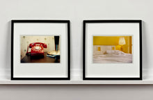Load image into Gallery viewer, 'Room' photographed by Richard Heeps at the mid-century Ballantines Move Colony in Palm Springs, California, shows a bright and bold yellow bedroom. This interior artwork is part of his 'Dream in Colour' series. 