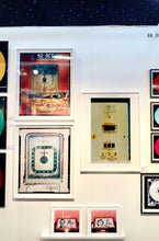 Load image into Gallery viewer, 'This Sale' features a vintage petrol pump, something that Richard likes to collect, captured in a Fenland village in the rural area near Richard's home in Cambridge. This artwork is part of his autobiographical series, 'A View of the Fens from the Car with Wings'.