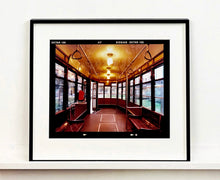 Load image into Gallery viewer, Vintage tram interior, captured in Milan. Affordable fine art limited edition photographic prints, handmade in Richard’s Cambridge darkrooms. 