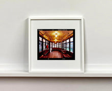 Load image into Gallery viewer, Vintage tram interior, captured in Milan. Affordable fine art limited edition photographic prints, handmade in Richard’s Cambridge darkrooms. 