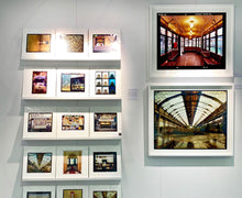 Load image into Gallery viewer, Vintage tram interior, captured in Milan. Affordable fine art limited edition photographic prints, handmade in Richard’s Cambridge darkrooms. 