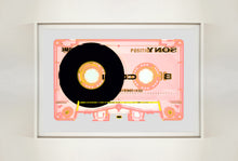 Load image into Gallery viewer, Tape Collection 'Type II Tutti Frutti'. The Heidler &amp; Heeps collaborations are creative representations of Natasha Heidler and Richard Heeps’ personal past, and their personalities. Tapes are significant in both their lives and the work here is made from their own collections. Their unique process makes these artworks not inanimate objects, rather they have depth, texture, grit, and they even appear to move.
