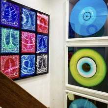 Load image into Gallery viewer, 'Three Minutes Thirty (Ultraviolet)', by acclaimed contemporary photographers, Richard Heeps and Natasha Heidler. Their Vinyl Collection is a celebration of the vinyl record and analogue technology.