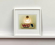 Load image into Gallery viewer, WC, a retro kitsch vintage sign captured in Ho Chi Minh City, Vietnam. This piece is a perfect balance of tone, texture and typography.