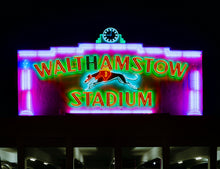 Load image into Gallery viewer, Iconic neon from London's North Circular landmark, the Walthamstow Stadium.