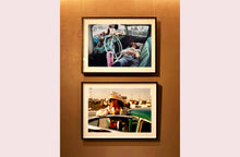 Load image into Gallery viewer, 'Sun Kissed Wendy', from Richard Heeps' 'Man's Ruin' Series. This artwork is part of a sequence capturing Wendy at the Rockabilly Weekender, Viva Las Vegas. This cinematic portrait of Wendy captures her kissed by the sunset.