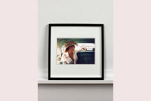 Load image into Gallery viewer, Wendy and Dolls, from Richard Heeps 'Man's Ruin' Series, this is part of a sequence of artworks capturing Wendy at the Rockabilly Weekender, Viva Las Vegas. This cinematic portrait of Wendy captures her in the back seat of her classic American Oldsmobile.